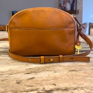 Fossil tan crossbody